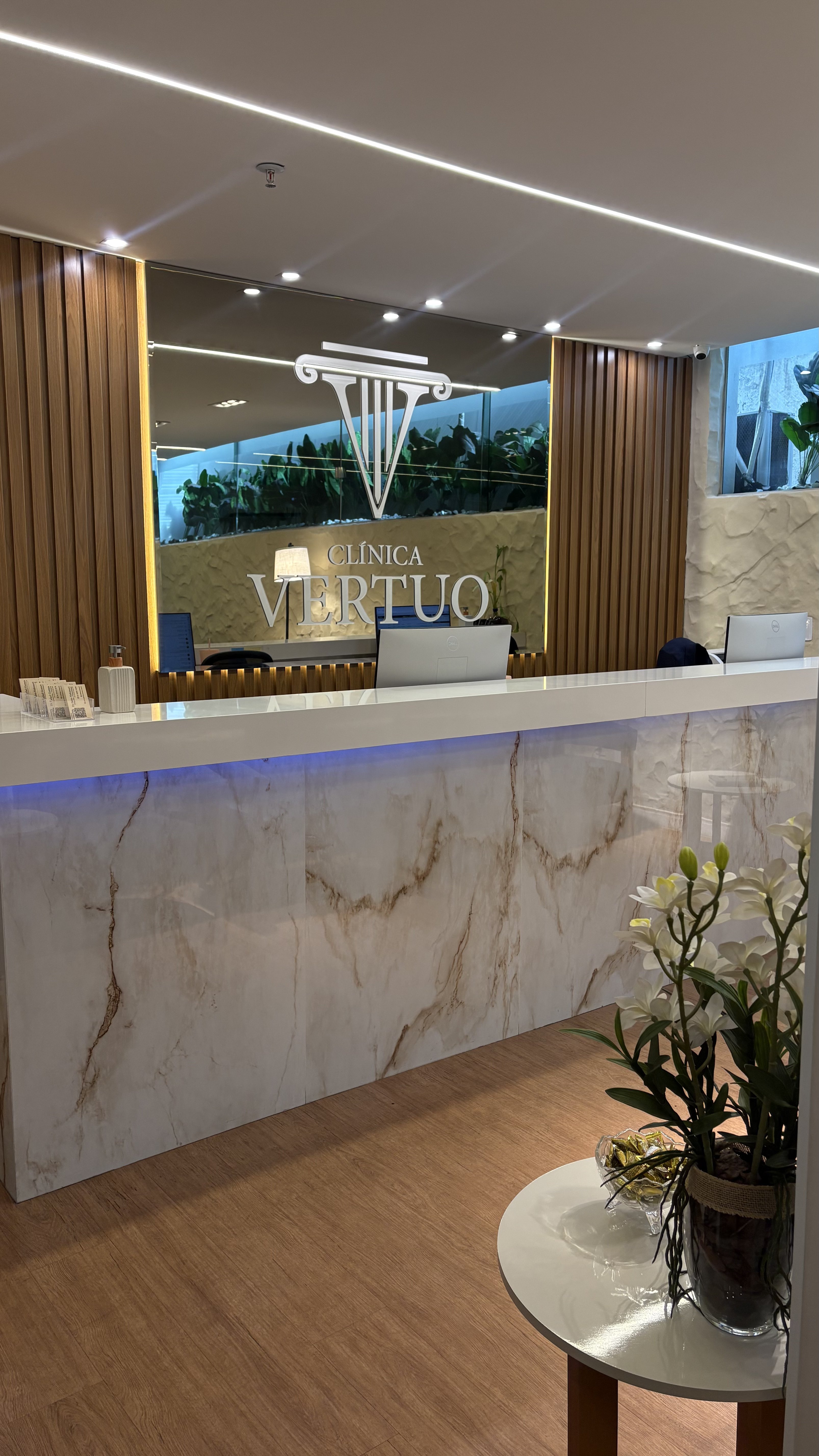 Estrutura da Clínica Vertuo